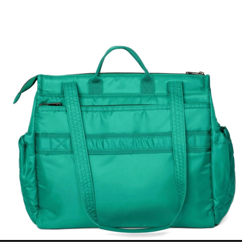 Lug Soprano Tote Bag Kelly Green or Black NWT - Picture 5 of 16